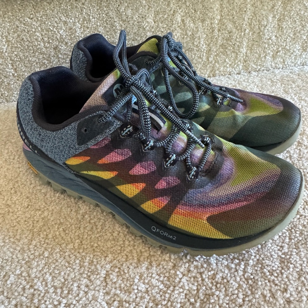 Merrell Rainbow Antora 2 Trail Runner Hiking Shoe